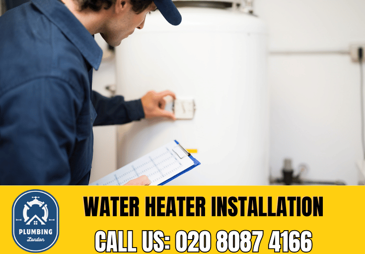 water heater installation Brockley